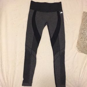 Size Medium Gym Leggings with Mesh accents